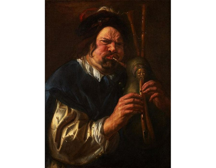 Self-Portrait As A Bagpipe Player 