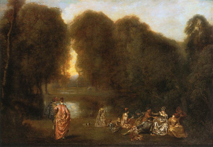 Gathering in a Park 1718 