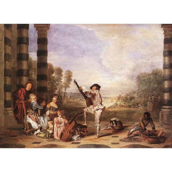 Les Charmes de la Vie (The Music Party) c. 1718 