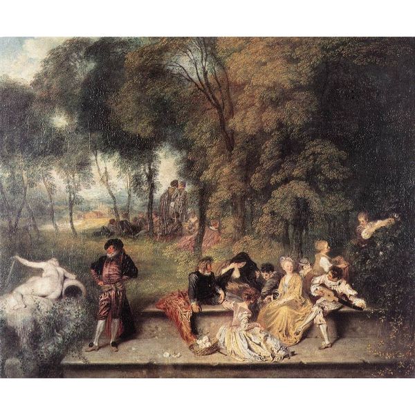 Merry Company in the Open Air 1716-19 