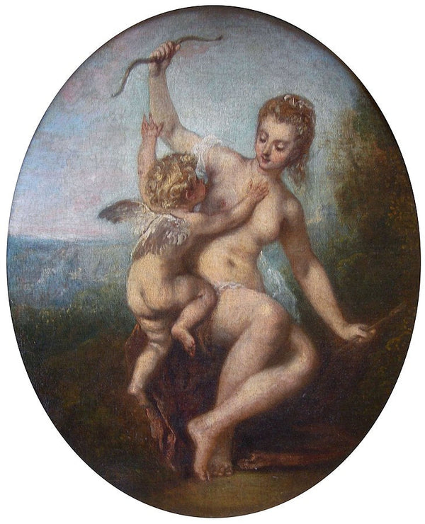 Venus disarming Cupid 