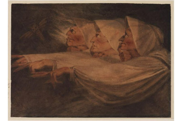 The Three Witches Painting by Johann Henry Fuseli