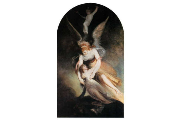 The Apotheosis Of Penelope Boothby Painting by Johann Henry Fuseli