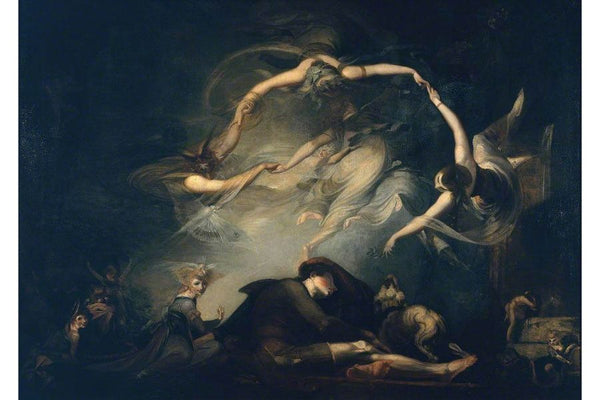 The Shepherd's Dream 1793 Painting by Johann Henry Fuseli