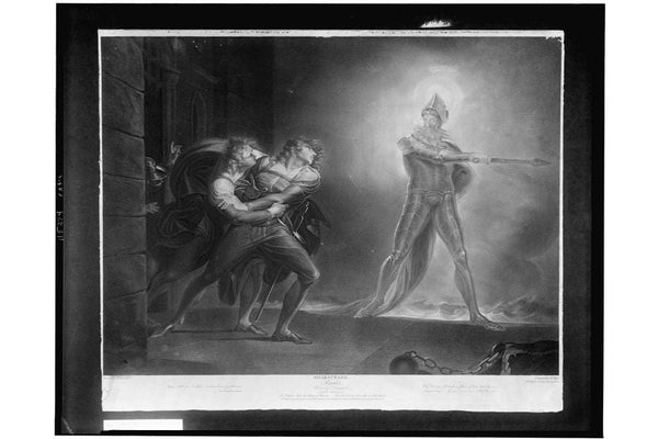 Hamlet Act I Scene IV by William Shakespeare Painting by Johann Henry Fuseli