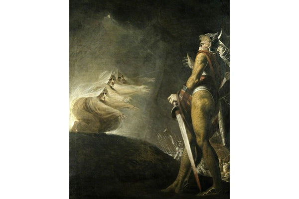 Macbeth and the Witches Painting by Johann Henry Fuseli