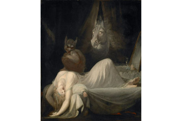 Nightmare (The Incubus) 1781-82 Painting by Johann Henry Fuseli