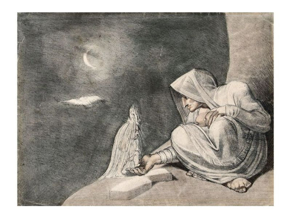 The Witch and the Mandrake Painting by Johann Henry Fuseli