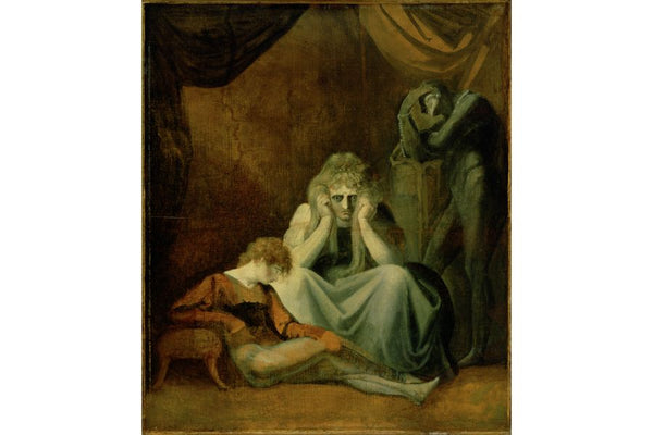 Here I and Sorrow Sit Act II Scene I of King John Painting by Johann Henry Fuseli