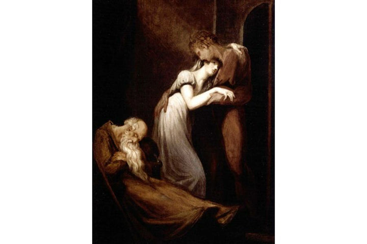 Huon And Amanda With The Dead Alphonso Painting by Johann Henry Fuseli