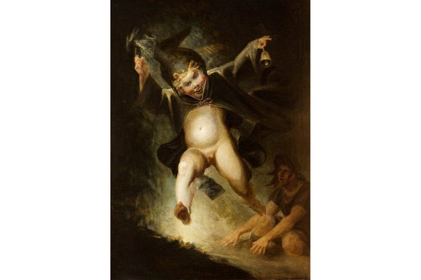 Friar Puck Painting by Johann Henry Fuseli