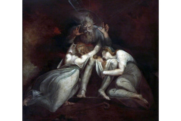 The Death of Oedipus Painting by Johann Henry Fuseli