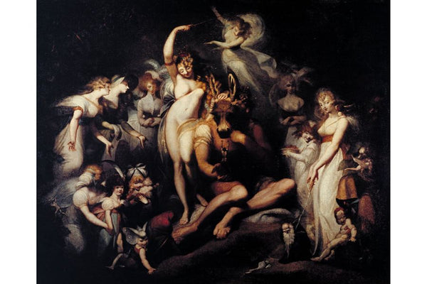 Titania and Bottom Painting by Johann Henry Fuseli