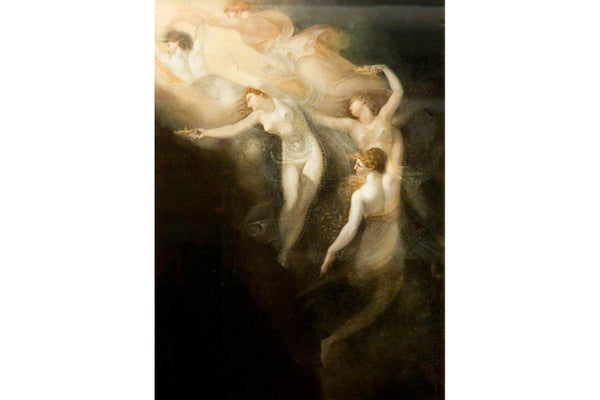 The Dream of Queen Katherine Painting by Johann Henry Fuseli