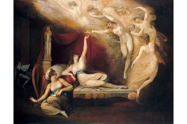 The Vision of Catherine of Aragon Painting by Johann Henry Fuseli