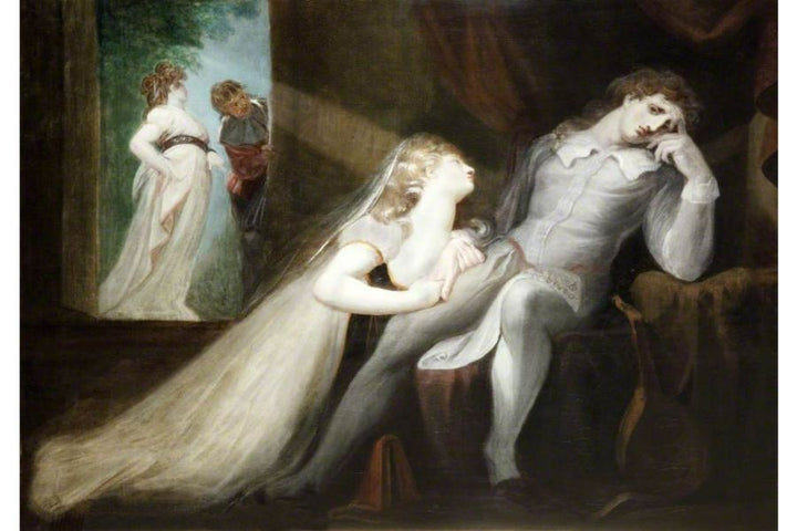 The Return of Milton's Wife Painting by Johann Henry Fuseli