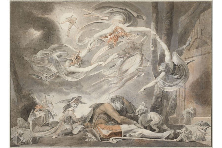 The Shepherd's Dream Painting by Johann Henry Fuseli