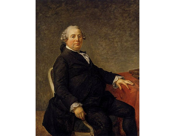 Portrait of Philippe-Laurent de Joubert c. 1786 Painting by Jacques Louis David