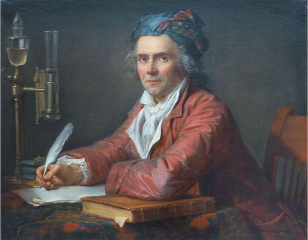 Portrait of Doctor Alphonse Leroy 1783 Painting by Jacques Louis David