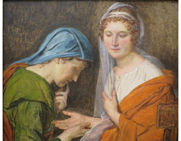 The Fortune Teller Painting by Jacques Louis David