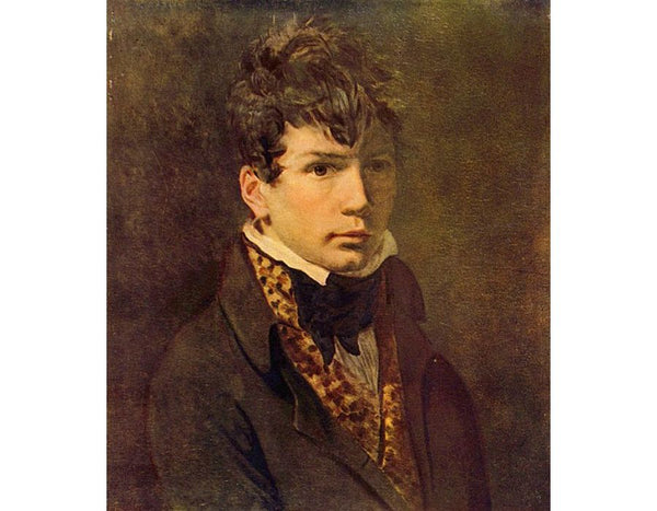 Portrait of Ingres 1800s Painting by Jacques Louis David
