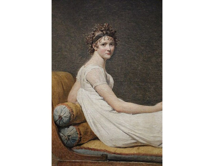 Madame Recamier Painting by Jacques Louis David