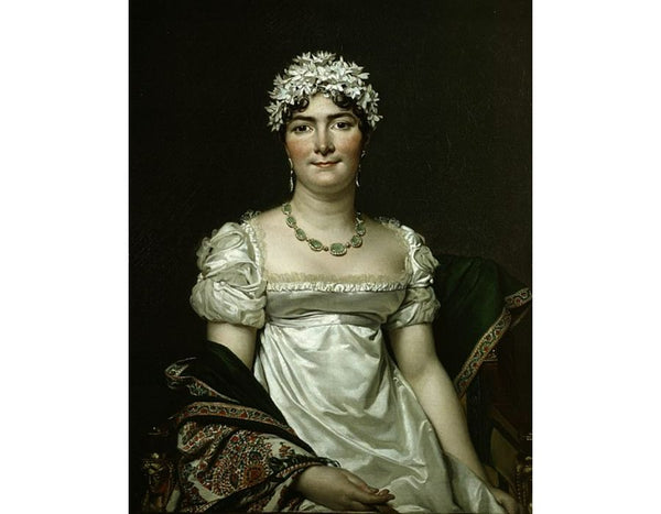 Portrait of Countess Daru 1810 Painting by Jacques Louis David