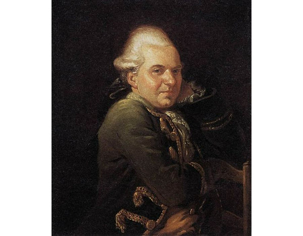 Portrait of François Buron 1769 Painting by Jacques Louis David