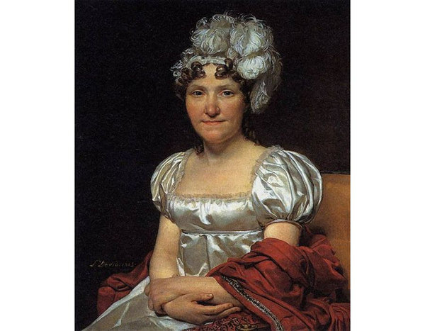 Portrait of Marguerite-Charlotte David Painting by Jacques Louis David