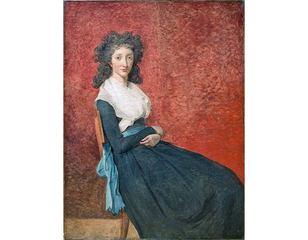 Madame Trudaine c. 1792 Painting by Jacques Louis David