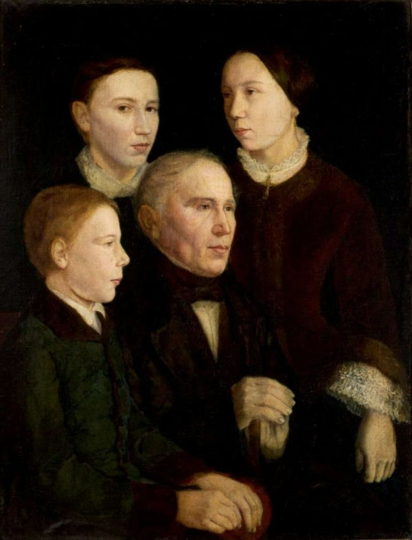 Matejko family Painting by Jan Matejko