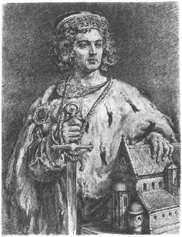 Boleslaw IV the Curly Painting by Jan Matejko