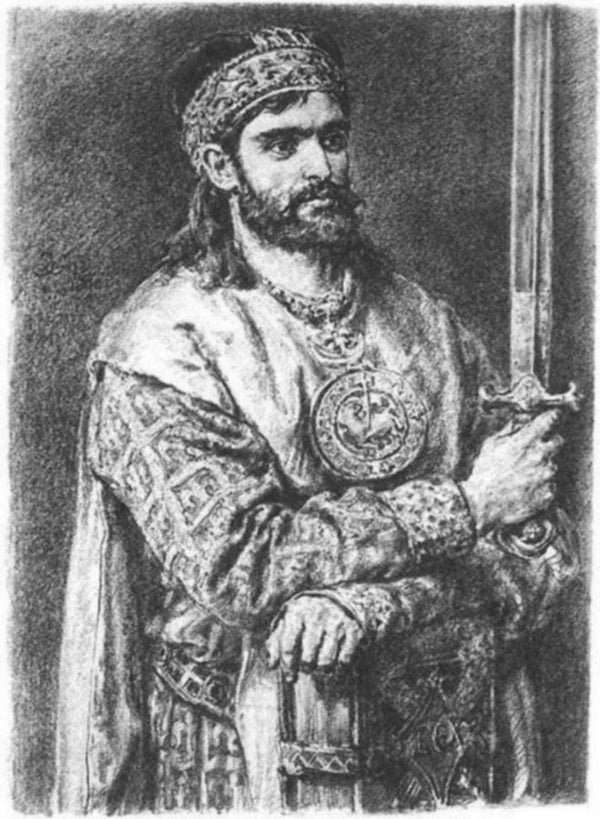 Kazimierz II Sprawiedliwy Painting by Jan Matejko