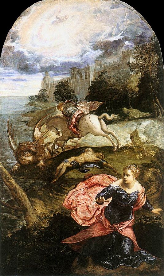 St. George and the Dragon 1555-58 