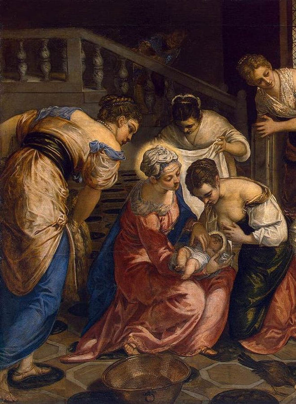 The Birth of John the Baptist (detail) 1550 