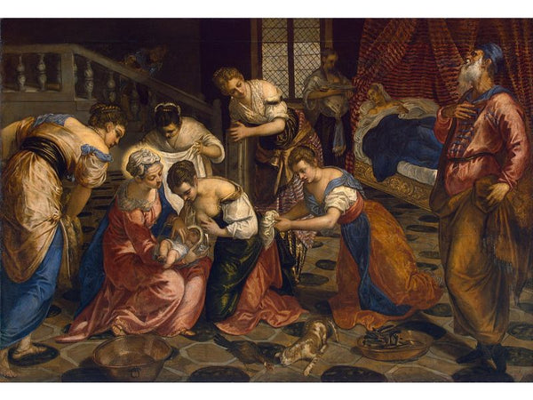 The Birth of St. John the Baptist 1540s 