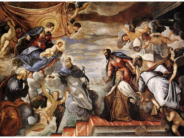 Doge Nicolo da Ponte Invoking the Protection of the Virgin 