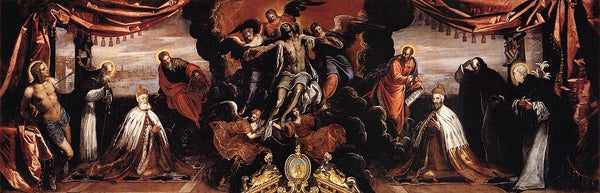 The Dead Christ Adored by Doges Pietro Lando and Marcantonio Trevisan 2 
