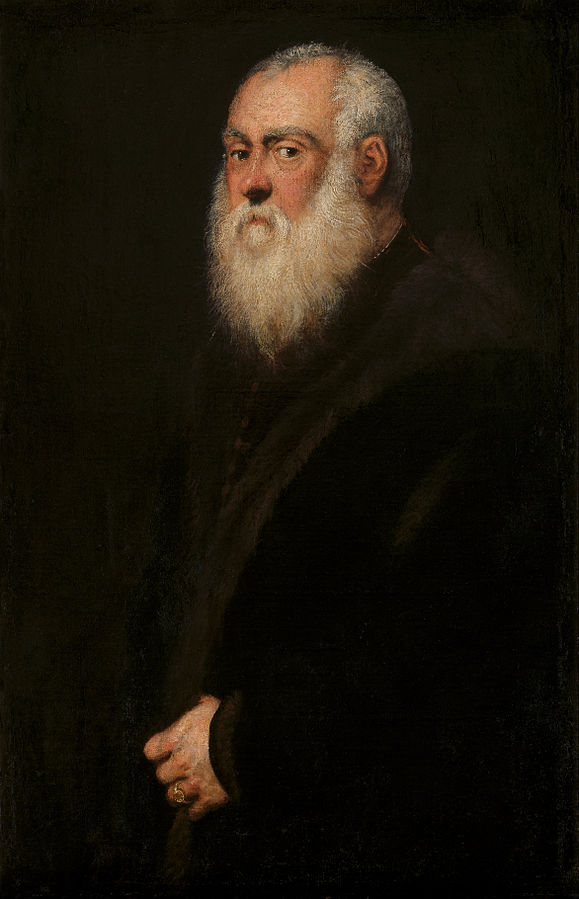 Portrait of a White-Bearded Man 2 