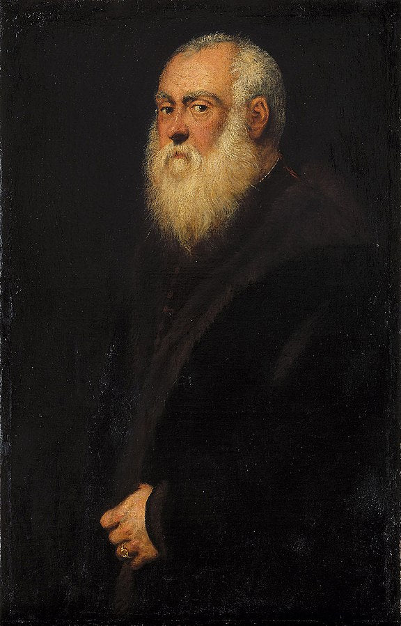 Portrait of a White-Bearded Man 