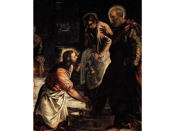 Christ Washing His Disciples' Feet (detail 1) 