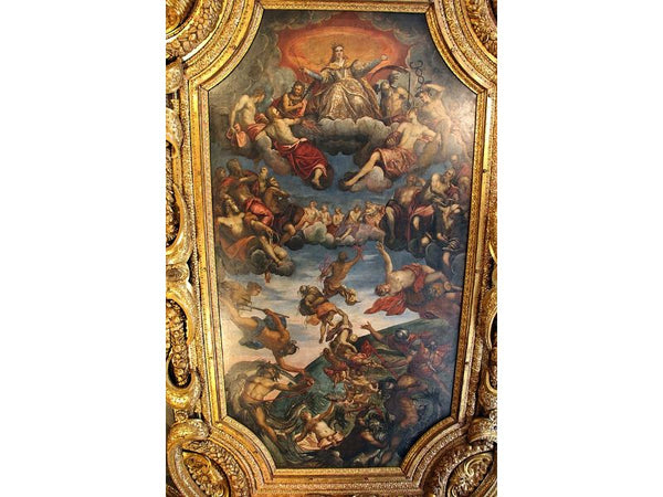 The Triumph of Venice, ceiling painting in the Sala del Senato 