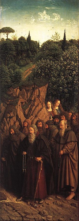 The Ghent Altarpiece The Holy Hermits 