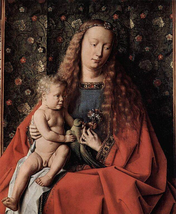 The Madonna with Canon van der Paele (detail 2) 1436 