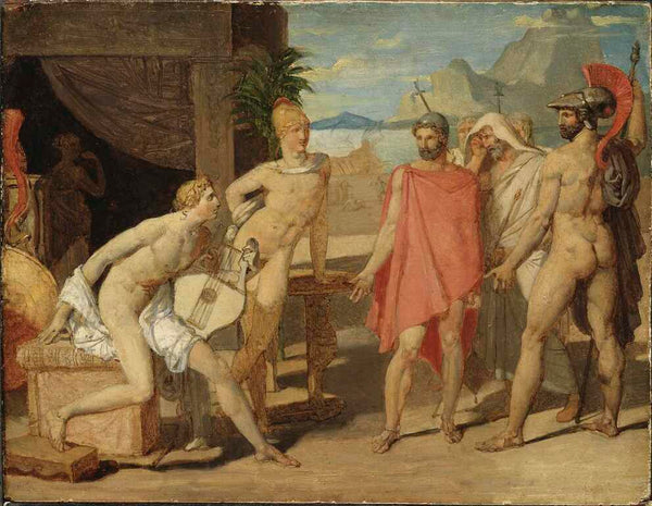 Achilles Receiving the Envoys of Agamemnon I
