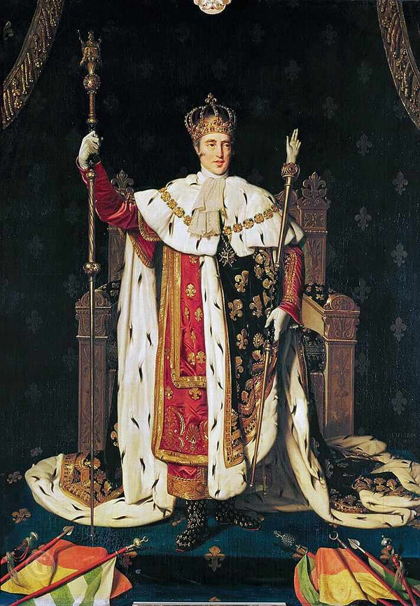 Charles X inn his Coronation Robes 