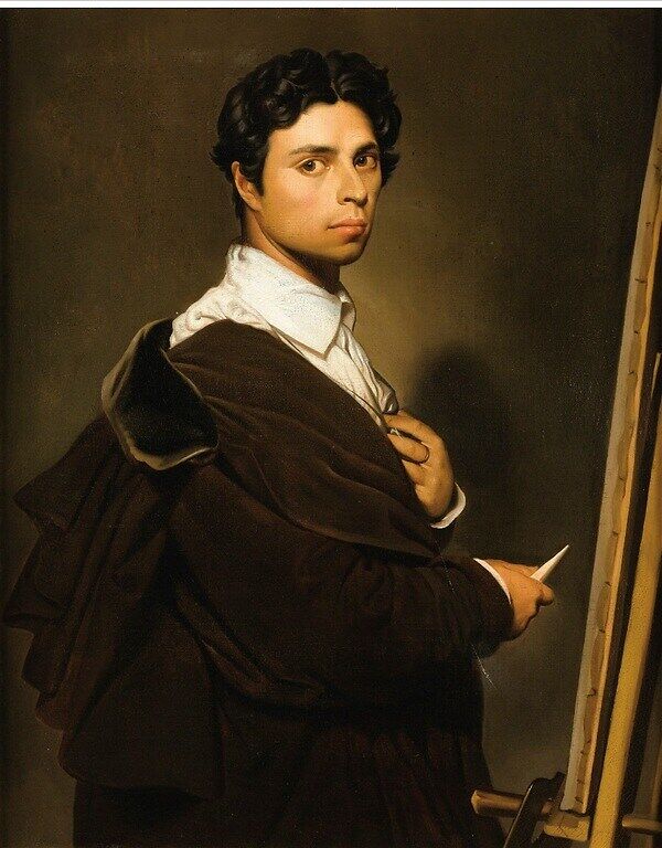 Copy after Ingres's 1804 Self-Portrait 