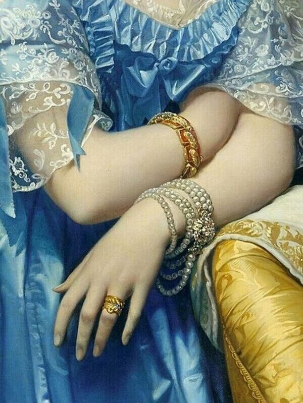 Princesse Albert de Broglie [detail ] 