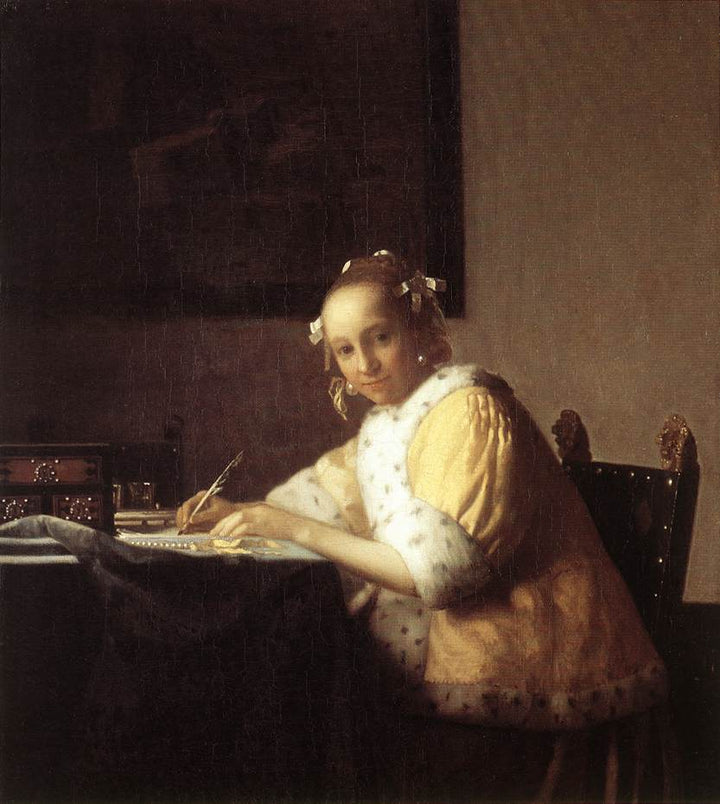 Lady Writing A Letter 1665-1670 