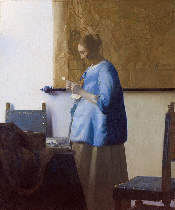 Woman Reading a Letter 